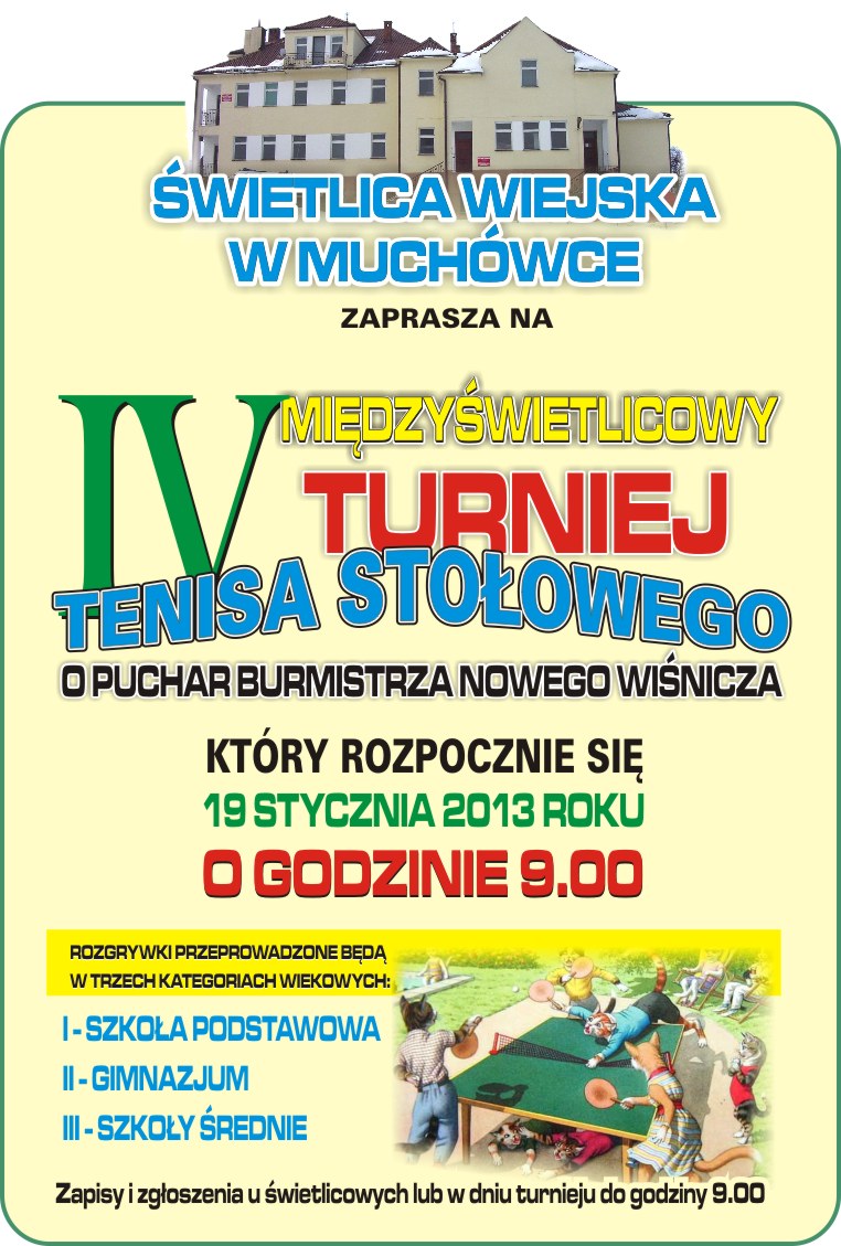 Turniej Tenisa Stołowego