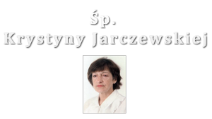 Pożegnanie śp. Krystyny Jarczewskiej