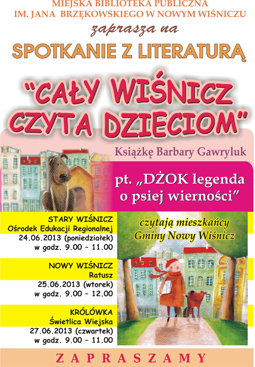 Cały Wiśnicz czyta dzieciom