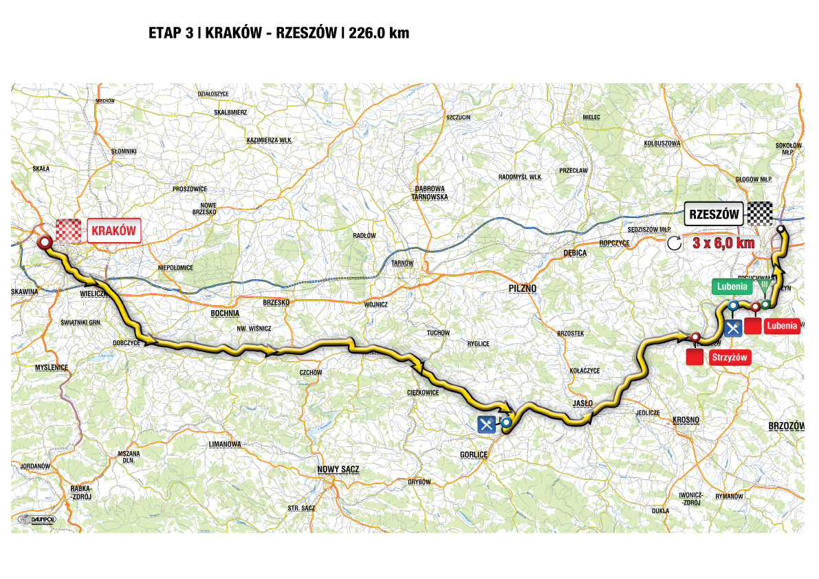 Trasa Tour de Pologne