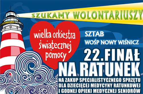 Nabór wolontariuszy WOŚP