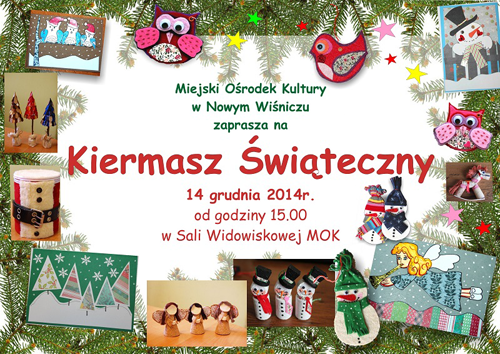 Kiermasz Świateczny MOK