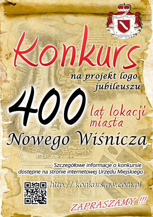 Plakat konkurs logo