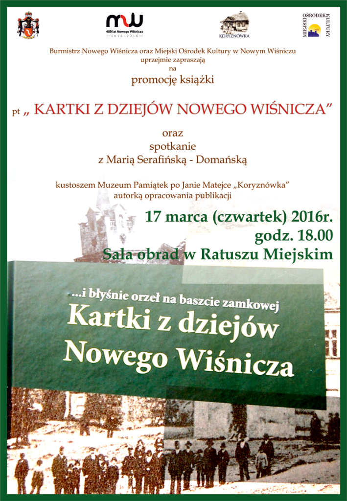 Plakat promocja książki