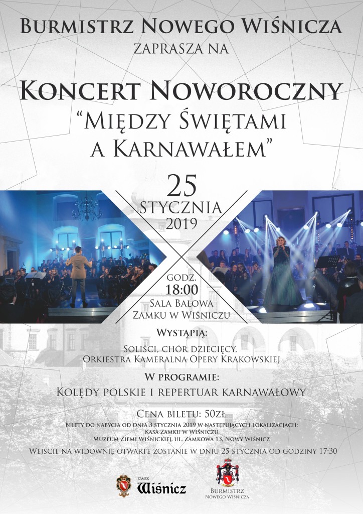 PLAKAT KONCERT NOWOROCZNY