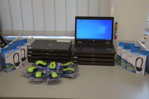 Laptopy dla uczniów szkół podstawowych z terenu gminy