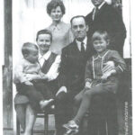 Alojzy Stochel z rodziną