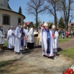 Uroczystość poświęcenia obelisku 400-lecia parafii w Nowym Wiśniczu