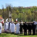 Uroczystość poświęcenia obelisku 400-lecia parafii w Nowym Wiśniczu