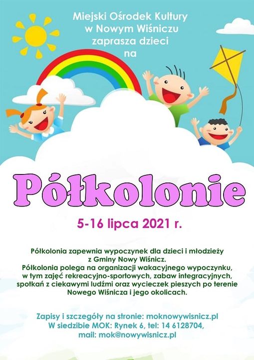 Półkolonia Pożyteczne wakacje 2021