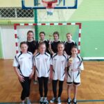 Zdobywczynie 1 miejsca - koszykówka 3x3 ID oraz 2 miejsca IMS