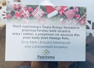 Wigilijny ciepły posiłek