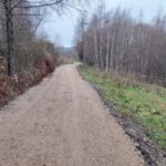 Droga dojazdowa do pól w miejscowości Królówka