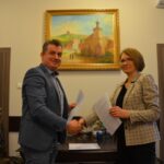 Podpisanie umowy między Gminą Nowy Wiśnicz a RPK Bochnia